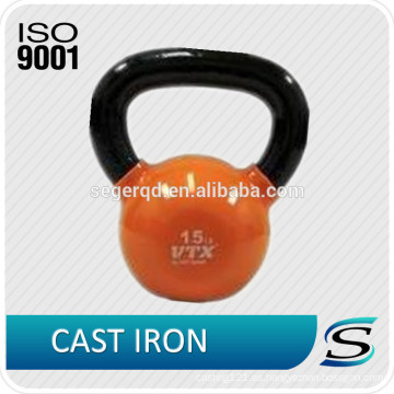 Kettlebellbell colorido del hierro del vinilo